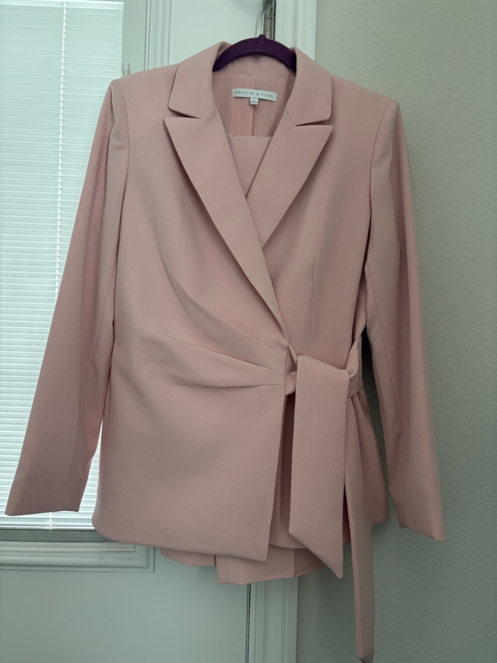 Preston & York Blush Pink Women's Suit